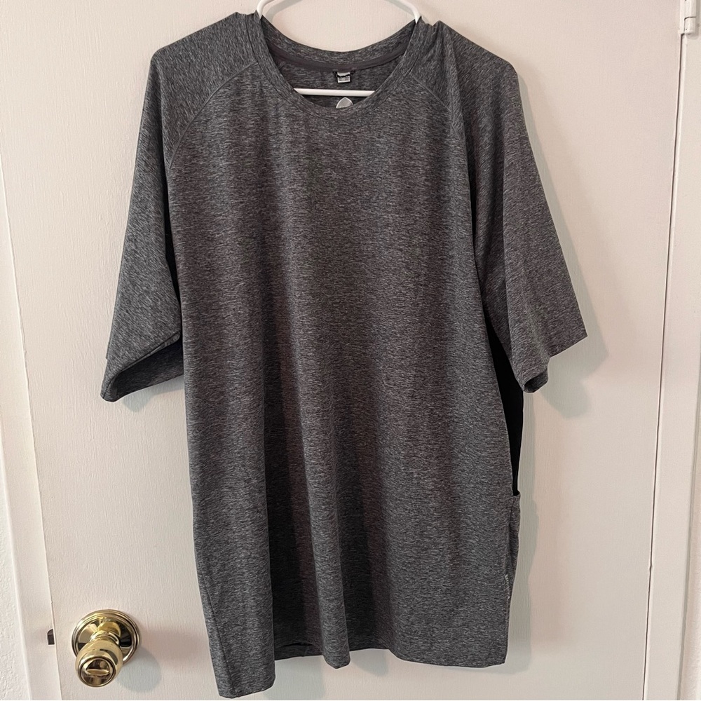 Club Ride Men’s Cycling Jersey With Pockets Gray Extra Large